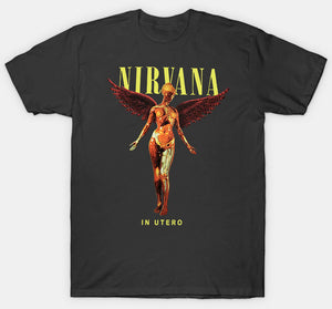 Nirvana 'In Utero Colour' T-Shirt - Amplified Clothing - New & Official!