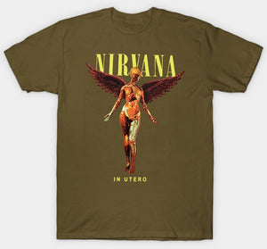 Nirvana 'In Utero Colour' T-Shirt - Amplified Clothing - New & Official!
