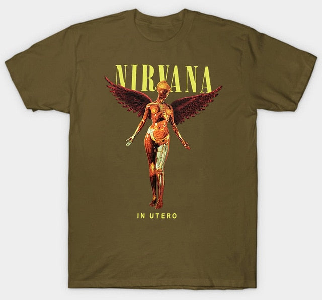 Nirvana 'In Utero Colour' T-Shirt - Amplified Clothing - New & Official!