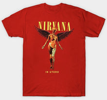 Load image into Gallery viewer, Nirvana &#39;In Utero Colour&#39; T-Shirt - Amplified Clothing - New &amp; Official!
