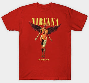 Nirvana 'In Utero Colour' T-Shirt - Amplified Clothing - New & Official!