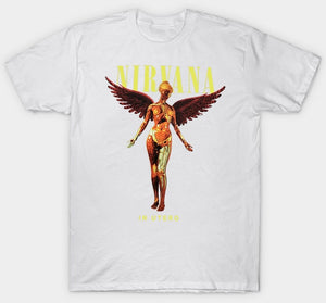 Nirvana 'In Utero Colour' T-Shirt - Amplified Clothing - New & Official!