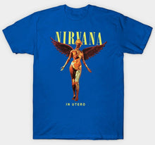 Load image into Gallery viewer, Nirvana &#39;In Utero Colour&#39; T-Shirt - Amplified Clothing - New &amp; Official!

