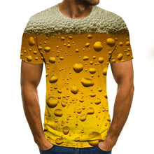 Load image into Gallery viewer, Beer 3D Print T Shirt It&#39;s Time Letter Women Men Funny Novelty T-shirt Short Sleeve Tops Unisex Outfit Clothing
