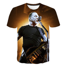 Load image into Gallery viewer, Summer 2020 new men&#39;s music T-shirt 3D printed round neck short sleeve T-shirt guitar handsome stylish metal cool top S-6XL
