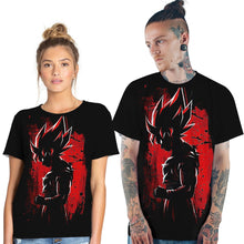 Load image into Gallery viewer, men and women personality anime Dragon Ball Z 3D printing T-shirt cool fashion comfortable short-sleeved creative shirt
