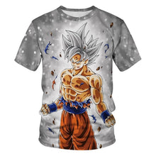 Load image into Gallery viewer, men and women personality anime Dragon Ball Z 3D printing T-shirt cool fashion comfortable short-sleeved creative shirt
