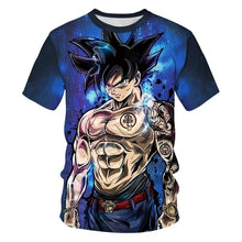 Load image into Gallery viewer, men and women personality anime Dragon Ball Z 3D printing T-shirt cool fashion comfortable short-sleeved creative shirt
