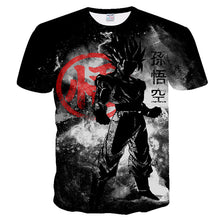 Load image into Gallery viewer, men and women personality anime Dragon Ball Z 3D printing T-shirt cool fashion comfortable short-sleeved creative shirt
