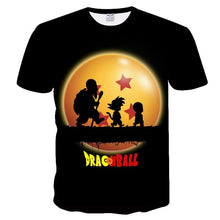 Load image into Gallery viewer, men and women personality anime Dragon Ball Z 3D printing T-shirt cool fashion comfortable short-sleeved creative shirt
