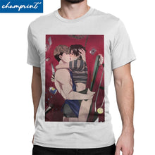 Load image into Gallery viewer, Killing Stalking T Shirts Men&#39;s Novelty T-Shirt Sangwoo Yoonbum Bum Korean Yaoi Manga Tee Shirt Short Sleeve Clothes Adult
