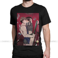 Load image into Gallery viewer, Killing Stalking T Shirts Men&#39;s Novelty T-Shirt Sangwoo Yoonbum Bum Korean Yaoi Manga Tee Shirt Short Sleeve Clothes Adult
