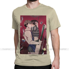 Load image into Gallery viewer, Killing Stalking T Shirts Men&#39;s Novelty T-Shirt Sangwoo Yoonbum Bum Korean Yaoi Manga Tee Shirt Short Sleeve Clothes Adult
