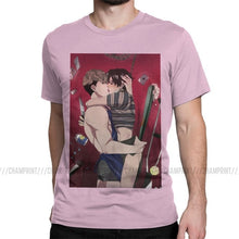 Load image into Gallery viewer, Killing Stalking T Shirts Men&#39;s Novelty T-Shirt Sangwoo Yoonbum Bum Korean Yaoi Manga Tee Shirt Short Sleeve Clothes Adult
