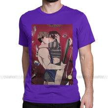 Load image into Gallery viewer, Killing Stalking T Shirts Men&#39;s Novelty T-Shirt Sangwoo Yoonbum Bum Korean Yaoi Manga Tee Shirt Short Sleeve Clothes Adult
