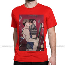 Load image into Gallery viewer, Killing Stalking T Shirts Men&#39;s Novelty T-Shirt Sangwoo Yoonbum Bum Korean Yaoi Manga Tee Shirt Short Sleeve Clothes Adult
