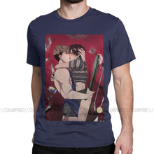 Load image into Gallery viewer, Killing Stalking T Shirts Men&#39;s Novelty T-Shirt Sangwoo Yoonbum Bum Korean Yaoi Manga Tee Shirt Short Sleeve Clothes Adult
