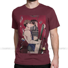 Load image into Gallery viewer, Killing Stalking T Shirts Men&#39;s Novelty T-Shirt Sangwoo Yoonbum Bum Korean Yaoi Manga Tee Shirt Short Sleeve Clothes Adult
