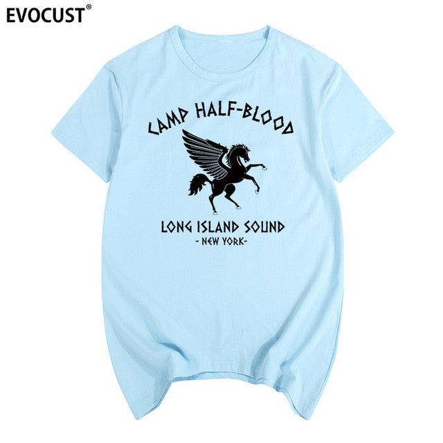 JIACAI MX Camp Half Blood Long Island Sound T-Shirt Greek Mythology - Foto 9